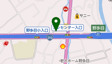 カットサロンJUNの地図画像