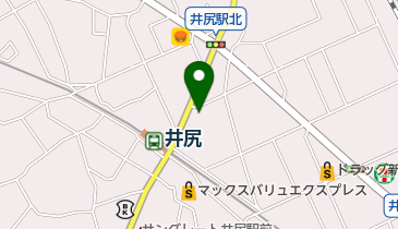 ツツ井理髪院の地図画像