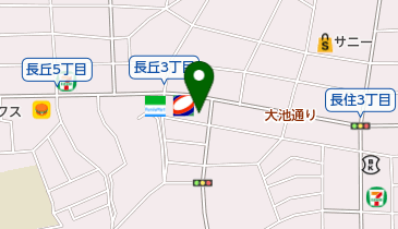 ヘアーサロン青山の地図画像