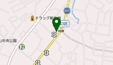 緑ケ丘理容の地図画像