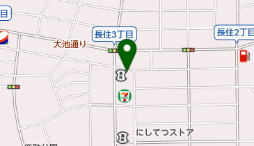 寿司割烹八洲の地図画像