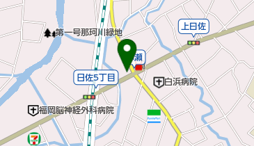 二葉鮨の地図画像