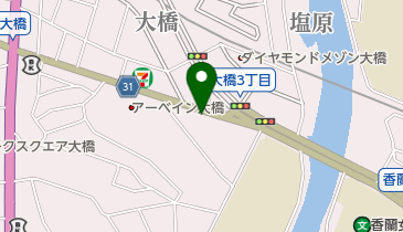 寶香軒の地図画像