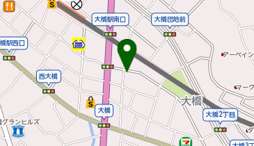 ナポリの窯大橋店の地図画像
