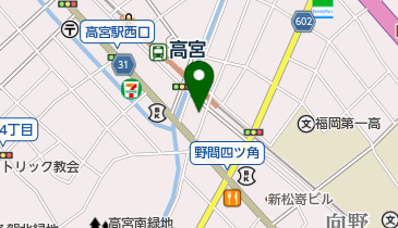 三木屋 高宮店の地図画像