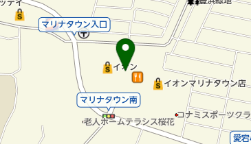 グランマレマリナタウン店の地図画像