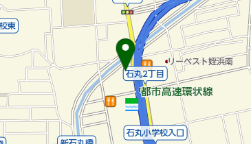 無法松石丸店の地図画像
