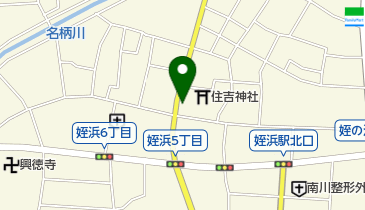 魚嘉かまぼこ店の地図画像