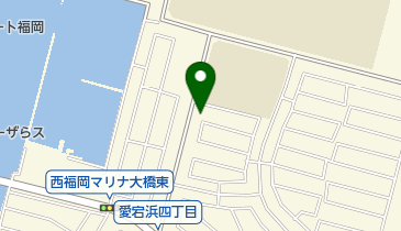 福岡市公民館 愛宕浜公民館の地図画像