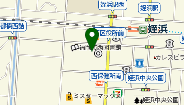 株式会社西日本シティ銀行 市西区役所派出所の地図画像