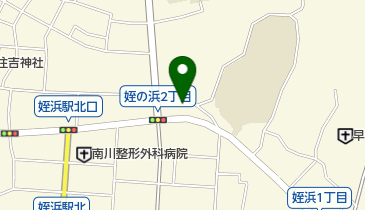 ユア資生堂もりやまの地図画像