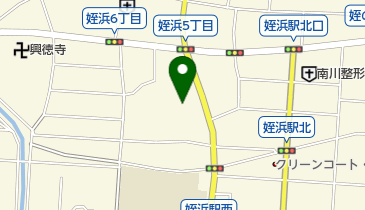 西村染物店の地図画像
