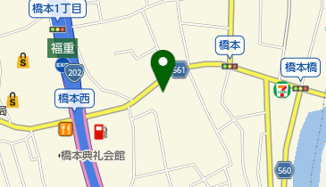 西陵自動車の地図画像