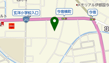 徳正寺の地図画像