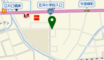 今宿質店の地図画像