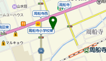 シャディサラダ館周船寺店の地図画像