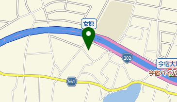 中原釣具店の地図画像