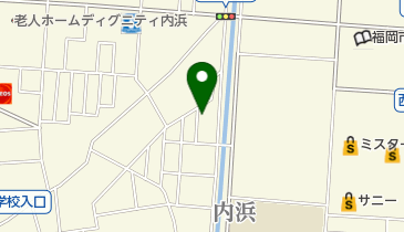 美容室モアの地図画像