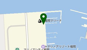 マリンセンターマリノアの地図画像