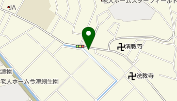 小松理容店の地図画像