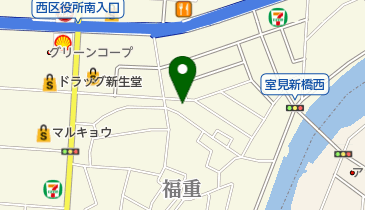 加ま川寿司 支店の地図画像