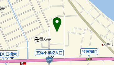 今宿納骨堂管理組合の地図画像