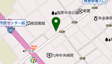 株式会社福岡新生社印刷の地図画像