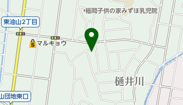 福岡市公民館 堤公民館の地図画像