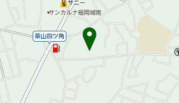 カトリック 茶山教会の地図画像