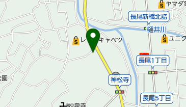 大穂クリーニング店の地図画像