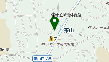 クリーニング洗光舎サニー茶山店の地図画像