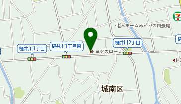 トヨタカローラ福岡株式会社 長尾店の地図画像