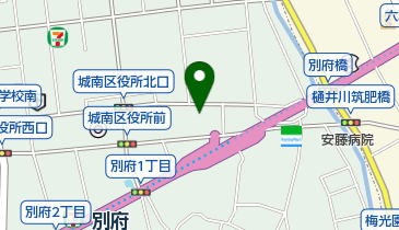 三ツ輪精肉店鳥飼店の地図画像