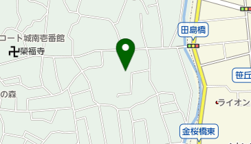 田島八幡神社の地図画像