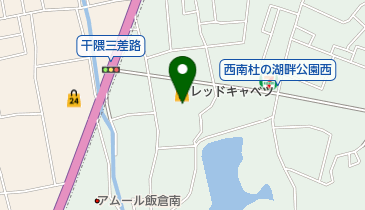 花野実干隈店の地図画像