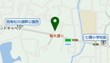 ひらの整骨院の地図画像