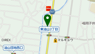 クック・チャム油山店の地図画像