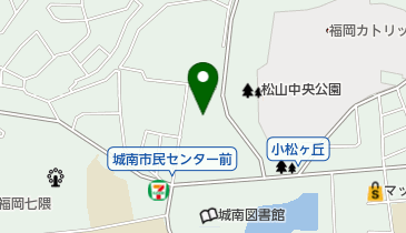 九州電力株式会社 社員研修所の地図画像