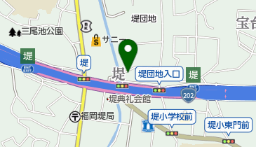 美容室サロンド華の地図画像