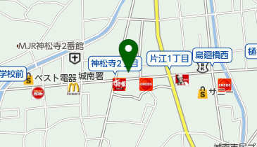さくら薬局片江店の地図画像