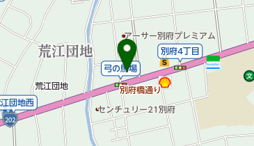 弓の馬場調剤薬局の地図画像