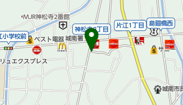 カットインドリームの地図画像