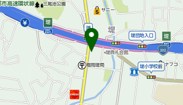 ピザーラ堤団地店の地図画像