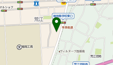 ワークマン荒江店の地図画像