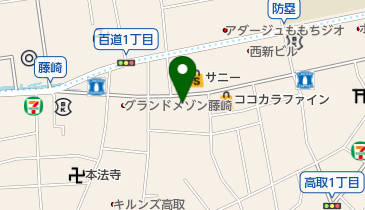 コットンショップコージーの地図画像
