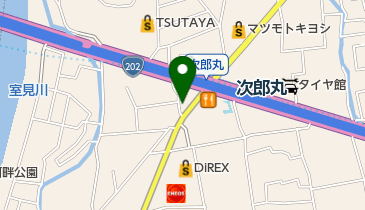 オートランド福岡西の地図画像