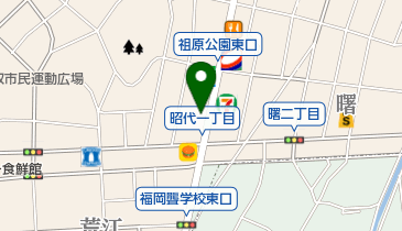 城西モータースの地図画像