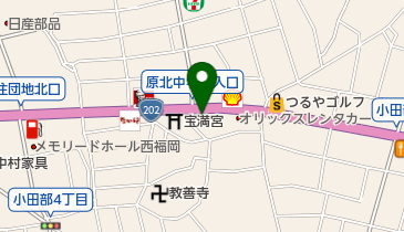 中村モータースの地図画像