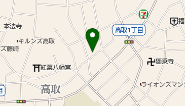 福岡市公民館 高取公民館の地図画像