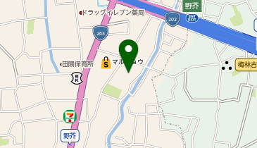 アールダンススタジオの地図画像